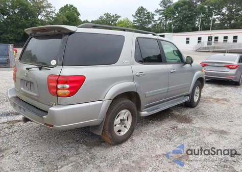2004 Toyota Sequoia Sr5 V8 from USA, damaged, VIN 5TDZT34A94S209646